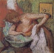 Edgar Degas Lady in the bathroom oil painting on canvas